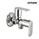 Two Way Angle Valve (Double Handle) Brass - By Prayag