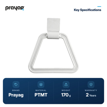 Towel Ring Quad - Prayag key specifications: PTMT, 170 g, 2-year warranty